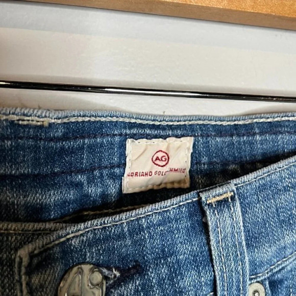 AG Adriano Goldschmied Tomboy Crop Straight Cropped jeans - Picture 4 of 7